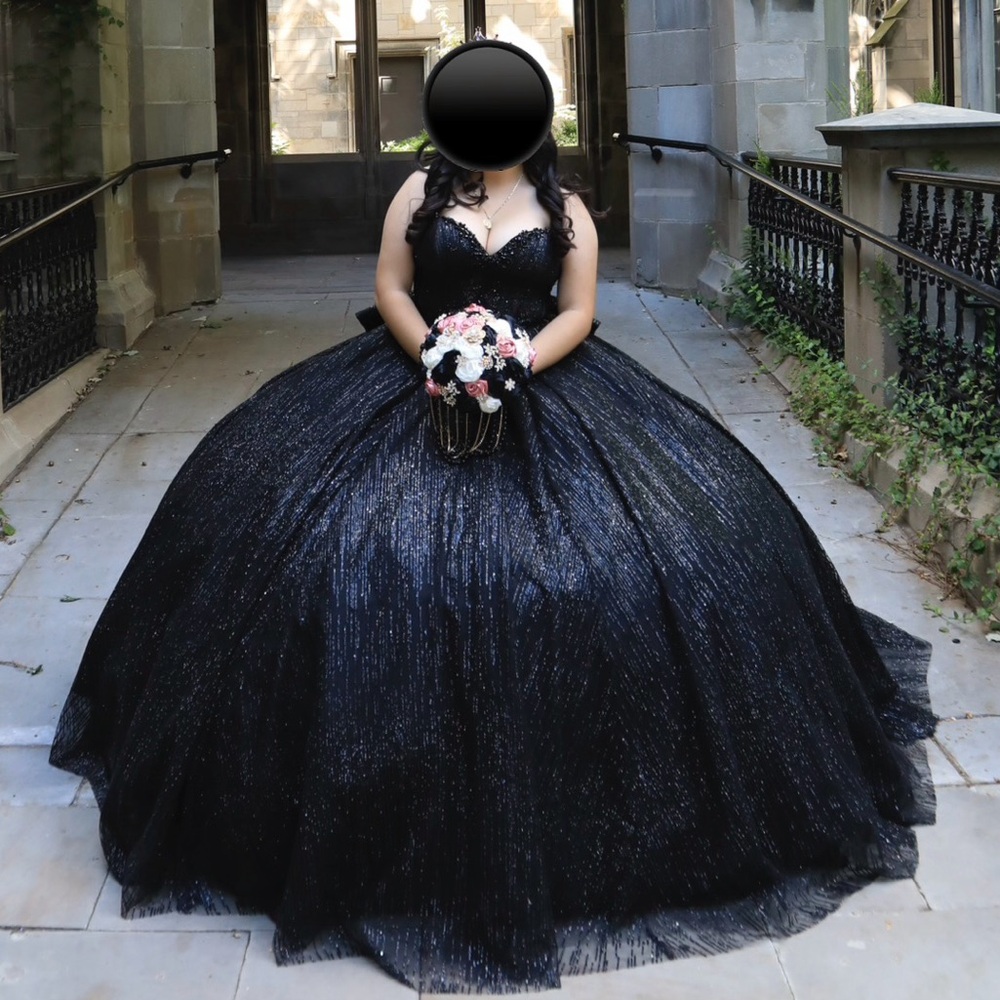 Black Quinceañera Dress